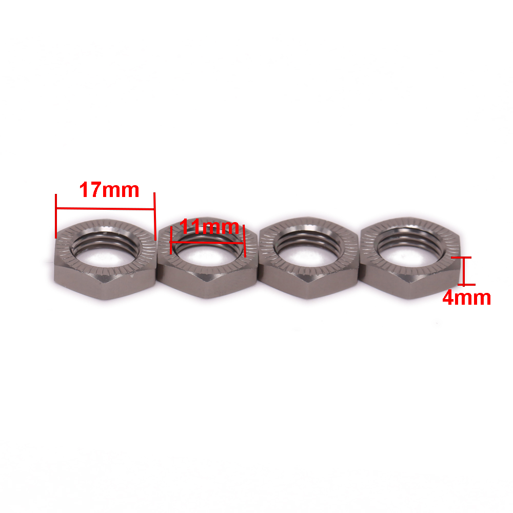 4 adet M17 17mm tekerlek Hex a - Rc Hobby Nut incelemesi ve fiyatı