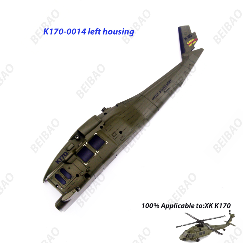 Wltoys XK K170 RC Helikopter Y - Body Shell Rc incelemesi ve fiyatı